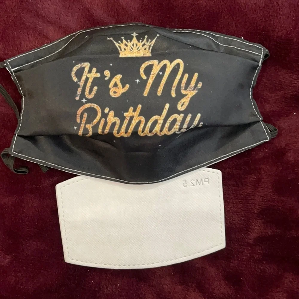 6/$20 New It’s My Birthday face mask
